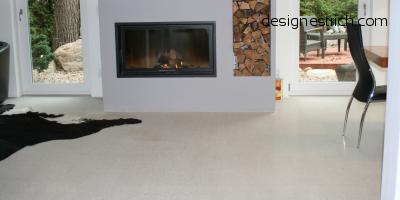 geschliffener Estrich, Designestrich, CemFlow - Designfloor, Sichtestrich