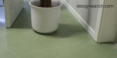 geschliffener Designestrich- CemFlow-Designfloor