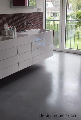 Designestrich, Designfloor SPEZIAL, Sichtestrich, geschliffener Estrich, Calciumsulfatestrich