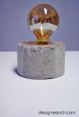 Betonmöbel, Betonlampe, Accessoires aus Beton